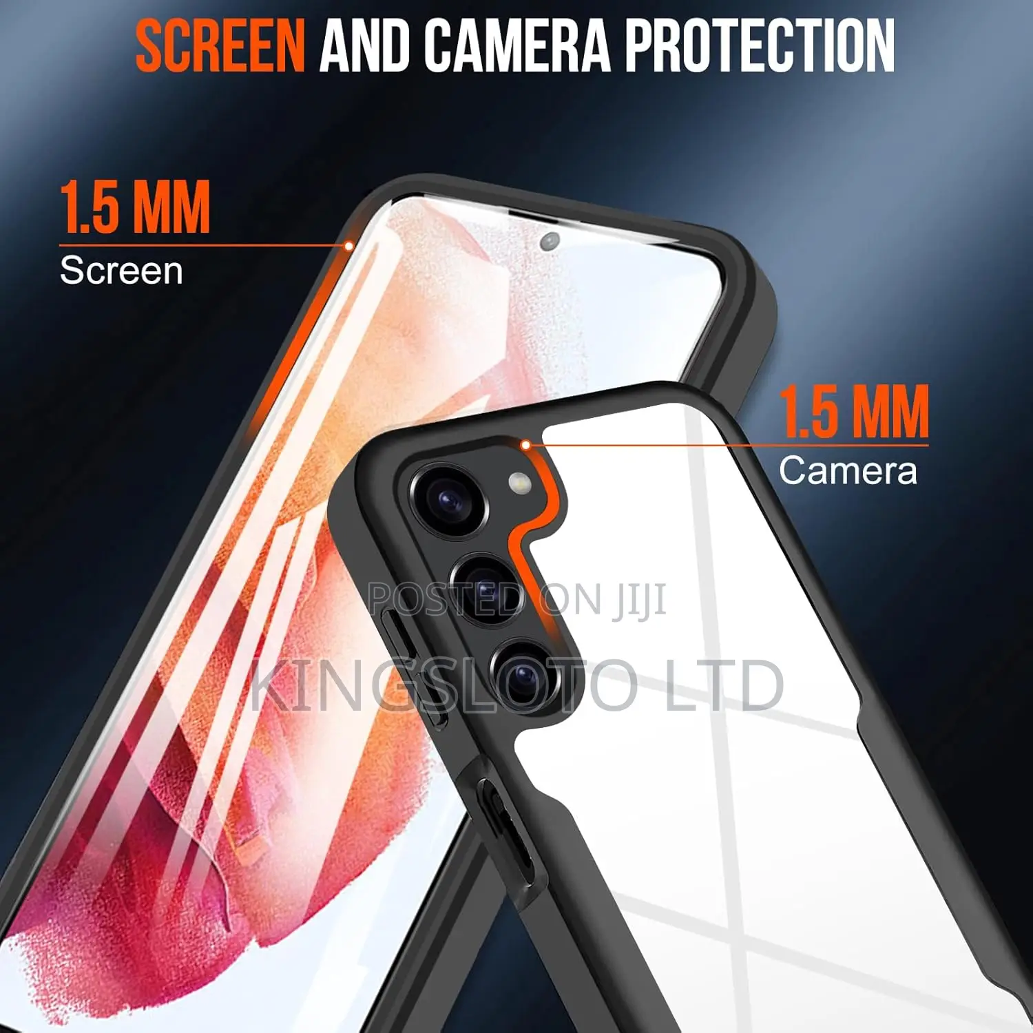 Galaxy S21 Front and Back Case
