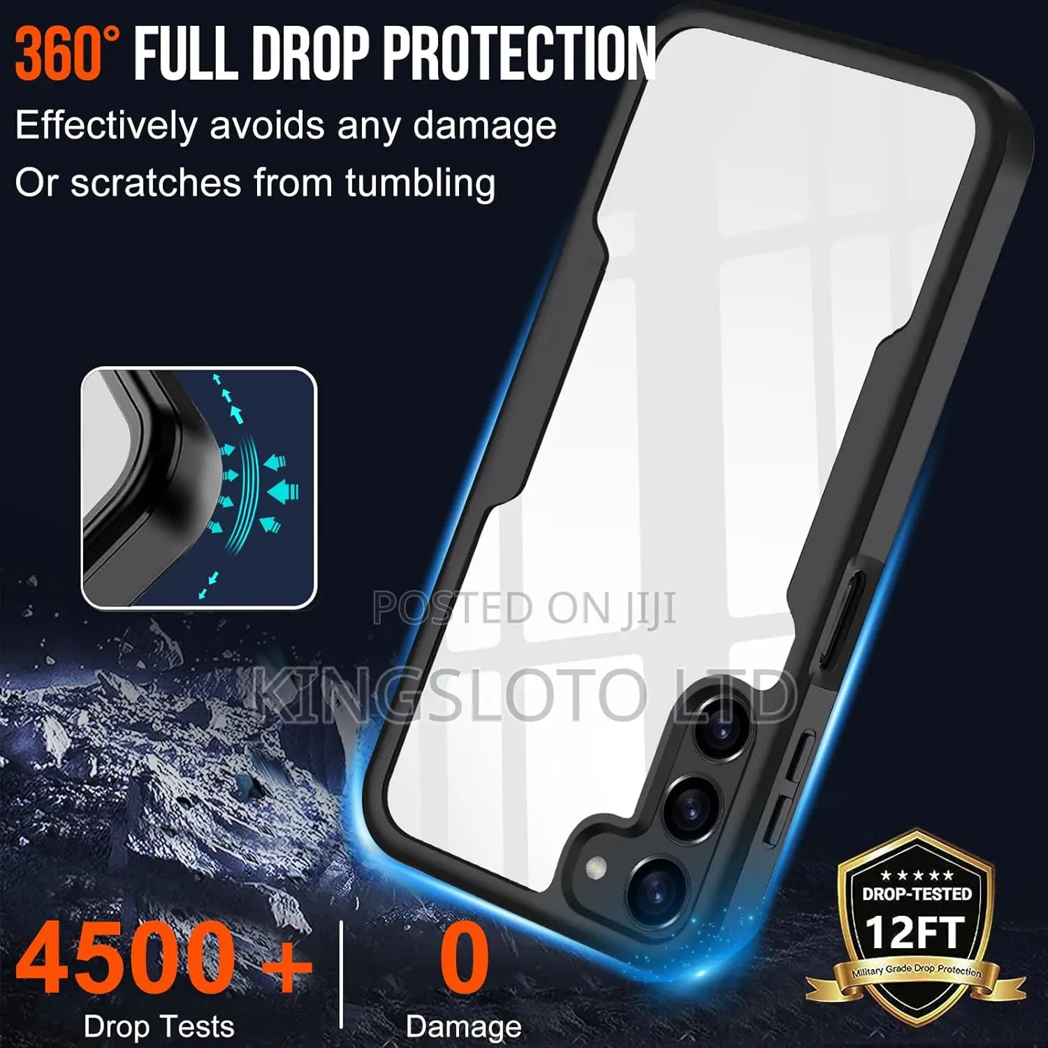 Galaxy S21 Front and Back Case
