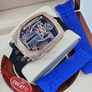 Luxury Bugatti Jacob Co Wristwatch(Comes With Extra Strap