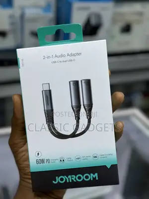 Joyroom SY-C03 2-in-1 Audio Adapter (Type-C to Dual Type-C)