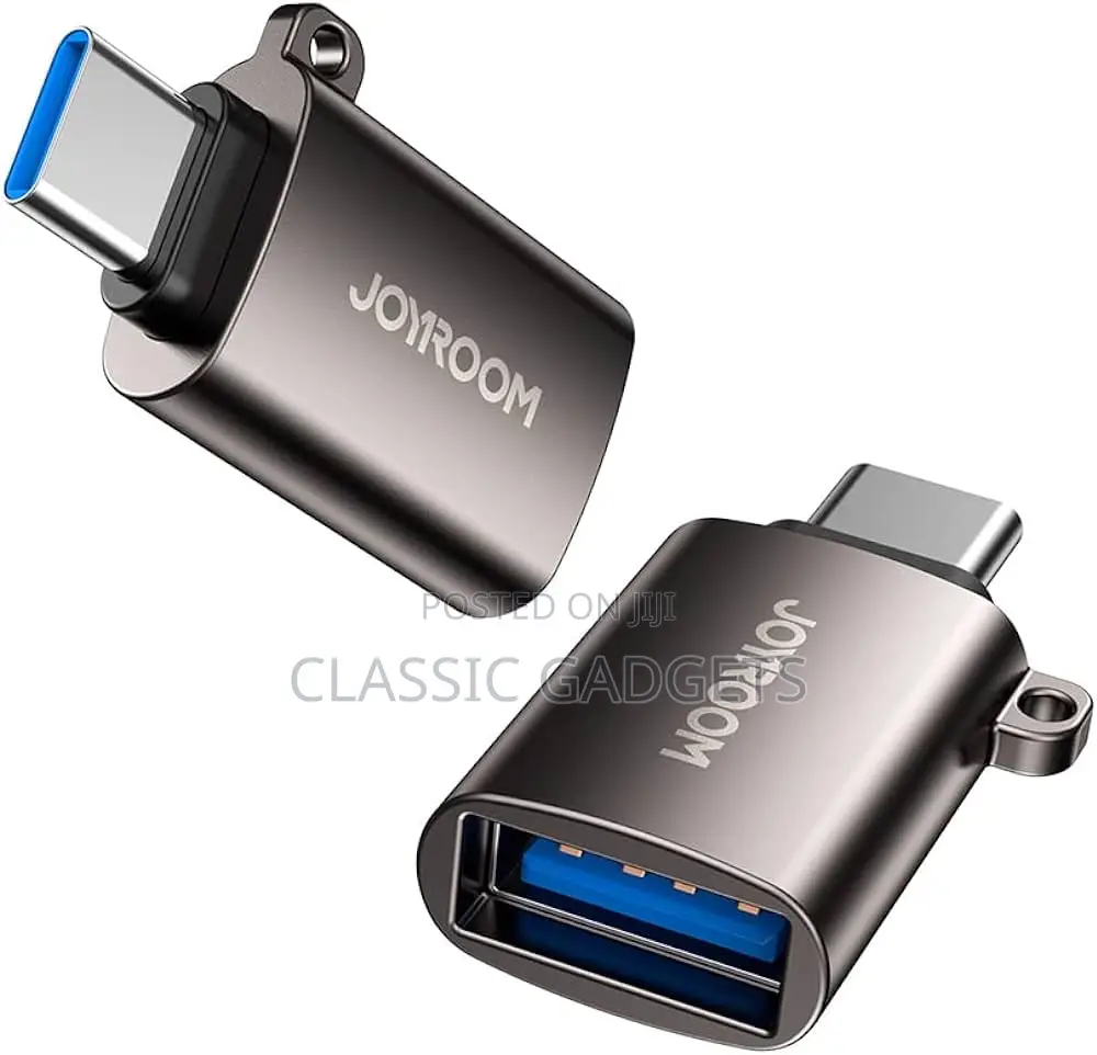 Joyroom S-H151 Type-C Male USB Female Preto Adapter