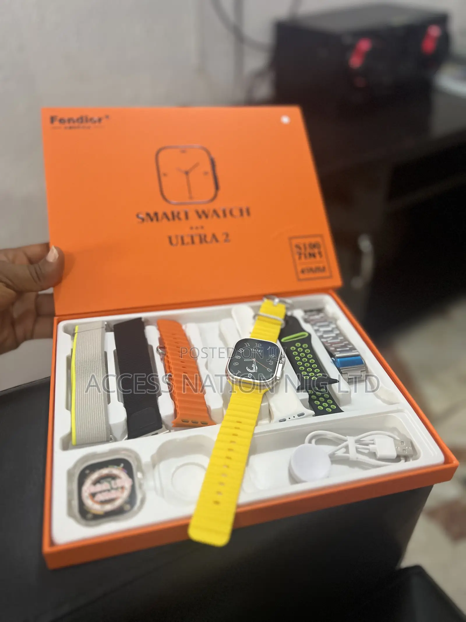 S100 Best Popular 7in1 Ultra Smart Watch Bt Calling
