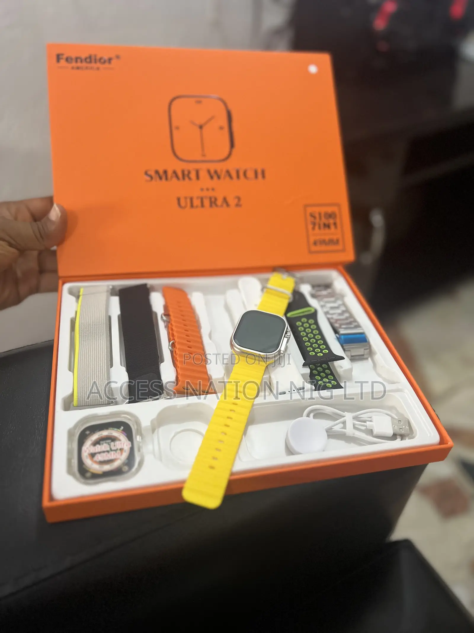 S100 Best Popular 7in1 Ultra Smart Watch Bt Calling