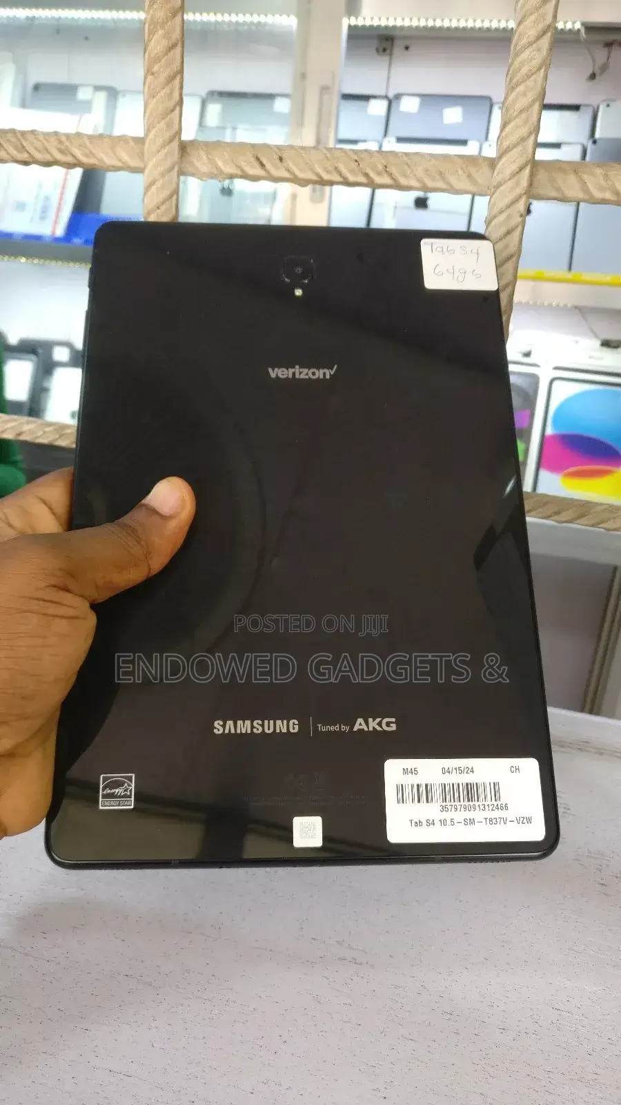 Samsung Galaxy Tab S4 64 GB Black