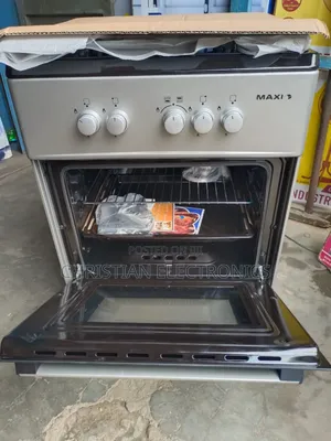 Maxi 60×60 4burner Gas Cooker With Oven Brand New