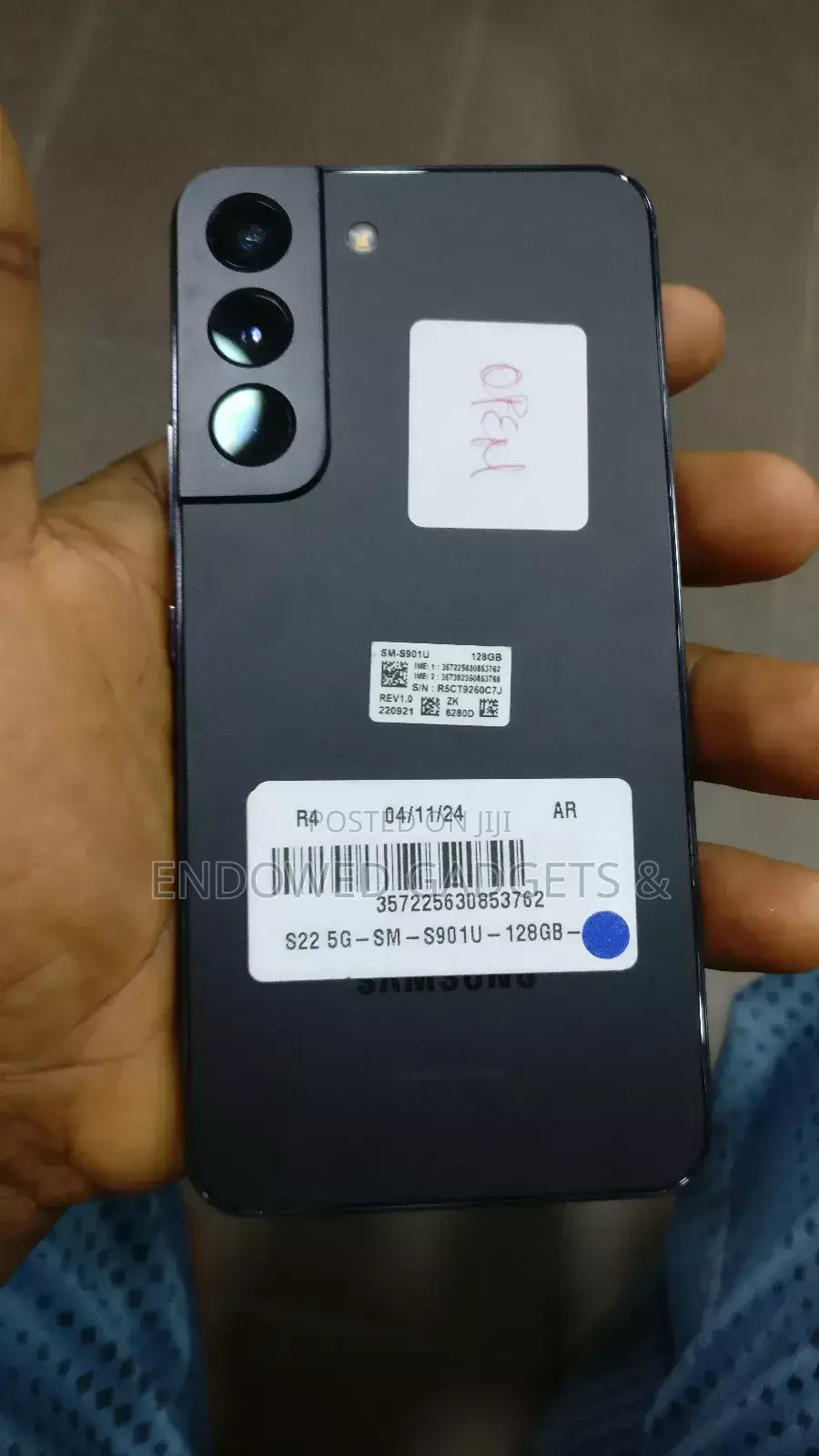 Samsung Galaxy S22 5G 128 GB Black