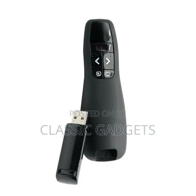 USB Wireless Laser Page Turning Pen R400 2.4G Laser Printer