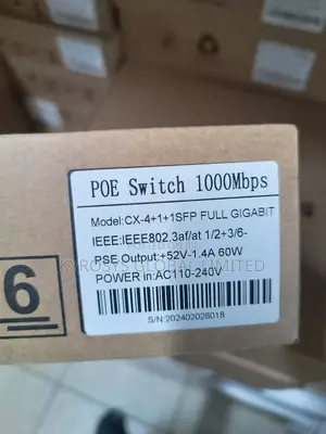 Photo - Smart 4port Gigabit Poe Switch