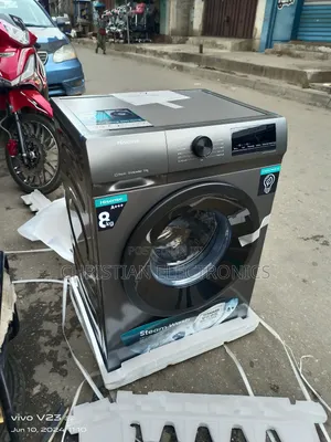 Hisense 8kg Inverter Front Loader Automatic Washing Machine