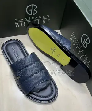 Italian Butteri Leather Slipers