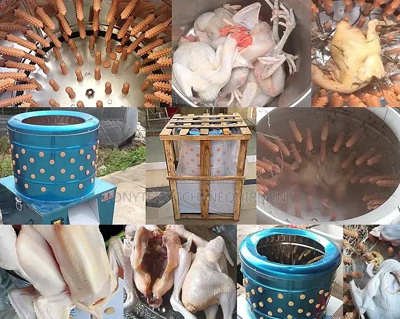 Chicken Feather Remover Machine