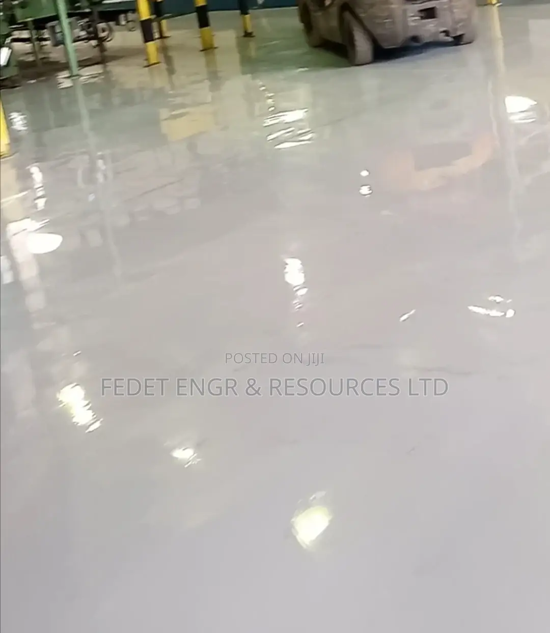 Factory Floor Epoxy Coating