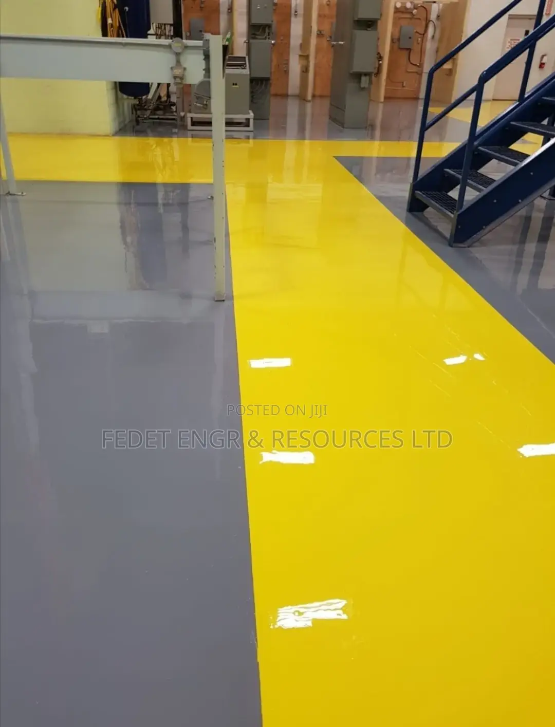 Factory Floor Epoxy Coating