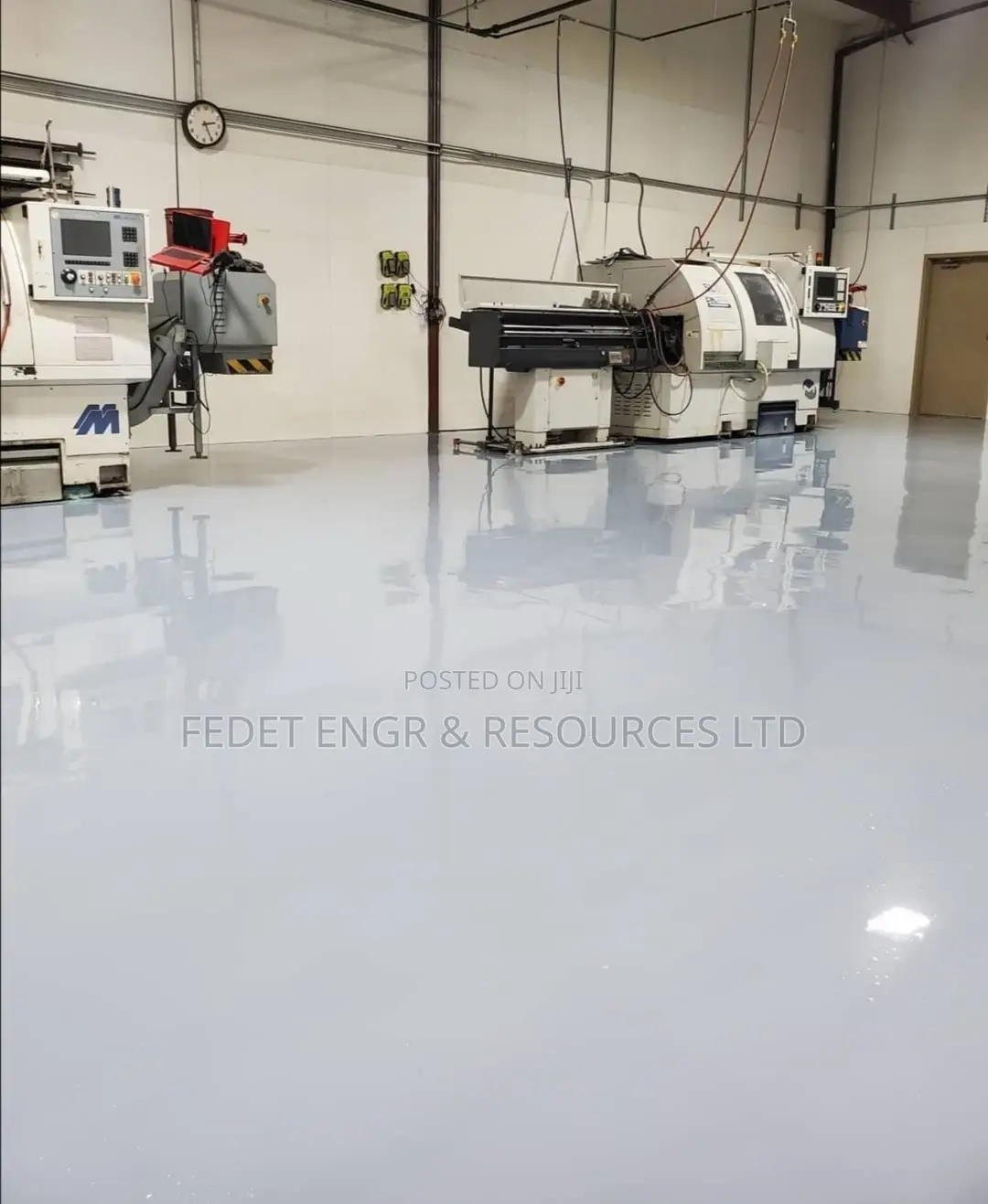 Factory Floor Epoxy Coating
