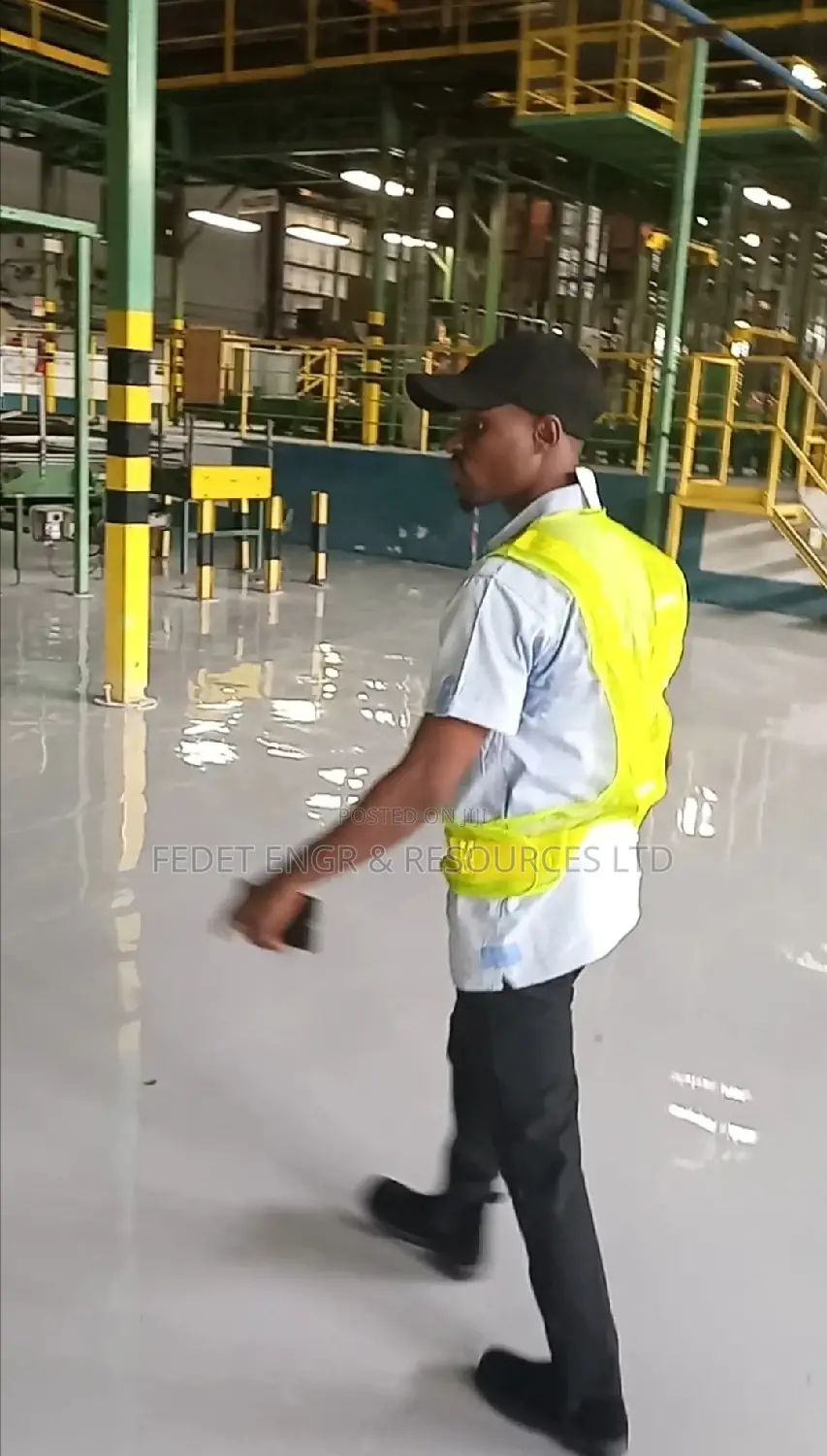 Factory Floor Epoxy Coating