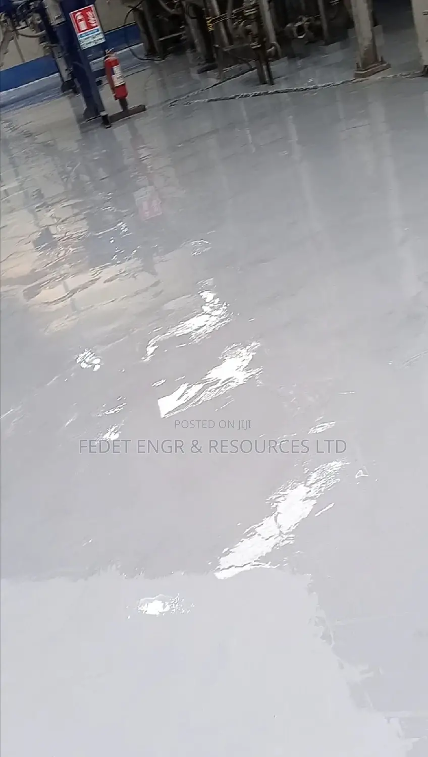 Factory Floor Epoxy Coating