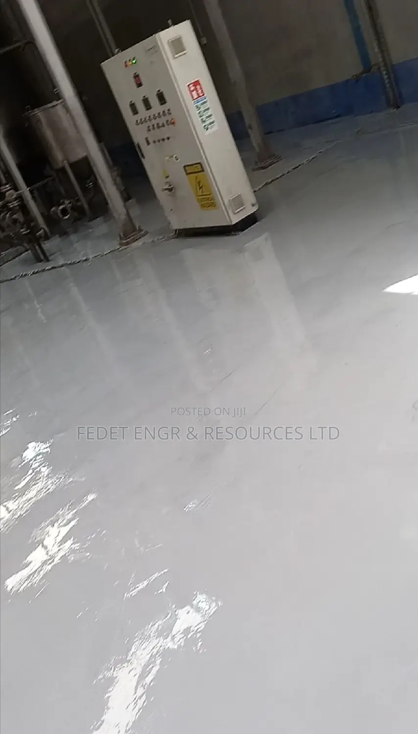 Factory Floor Epoxy Coating