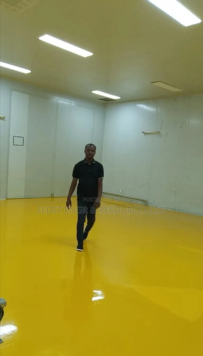 Factory Floor Epoxy Coating