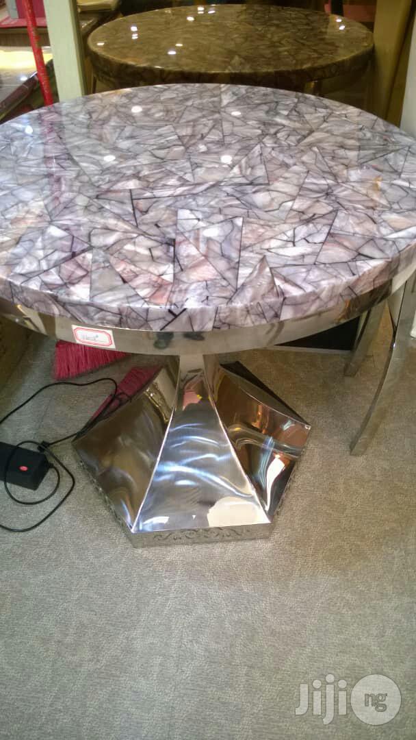 Round Marble Dining