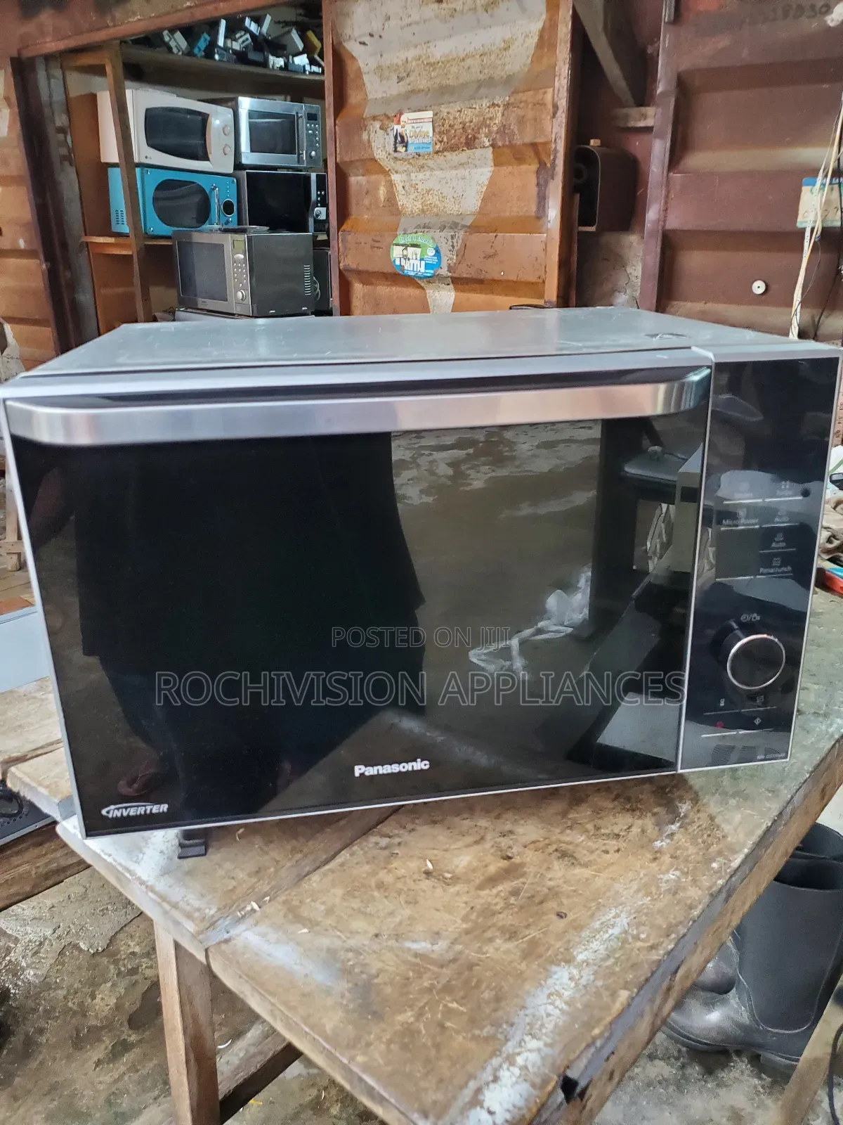 Panasonic Inverter Microwave With Flatbed Technology