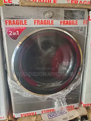 Lg Wash and Dry Inverter Washing Machine 8kg