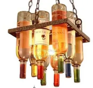 Crystal Bottle Dropping Light