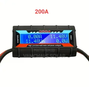 DC Meter/Voltmeter/Wattmeter 200A