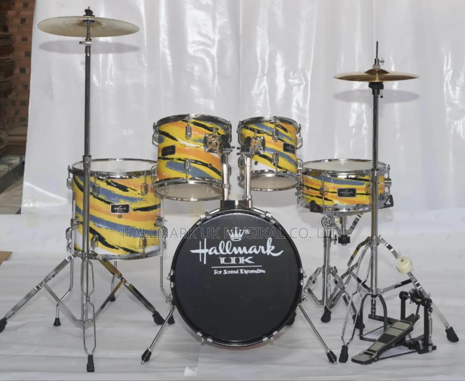 Hallmark Uk Junior Drummer Drum Set