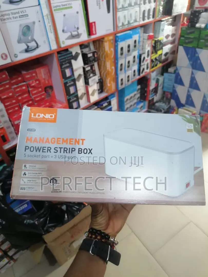 Ldnio Management Power Strip Box 5 Socket 3 Usb Eu Plug Univ