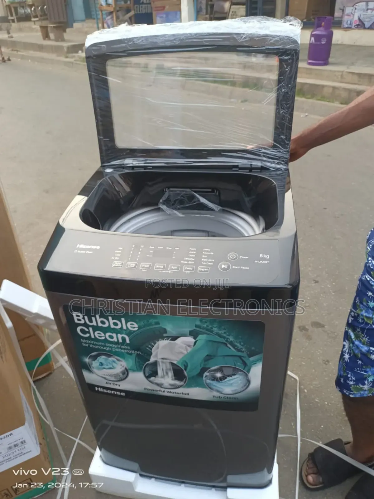 Hisense 9kg Automatic Top Loader Washing Machine