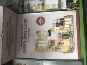 L Shape Acrylic Cosmetics Organizer