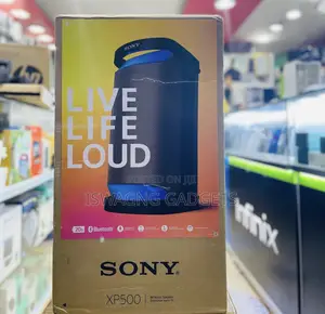 Photo - Sony SRS-XP500 Wireless Bluetooth-Karaoke Party-Speaker