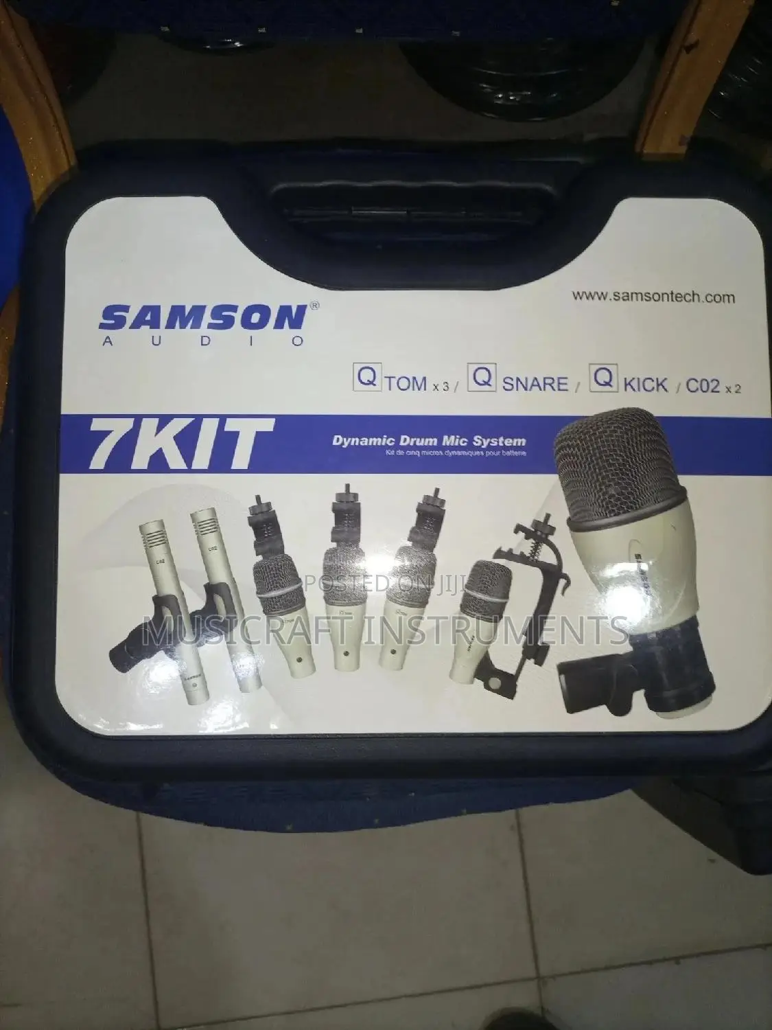 Samson 7 Sets Drum Mic Kits
