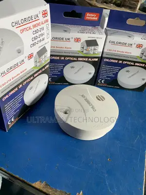 Wireless Battery Smoke Detector (Chloride Uk Fire Alert)