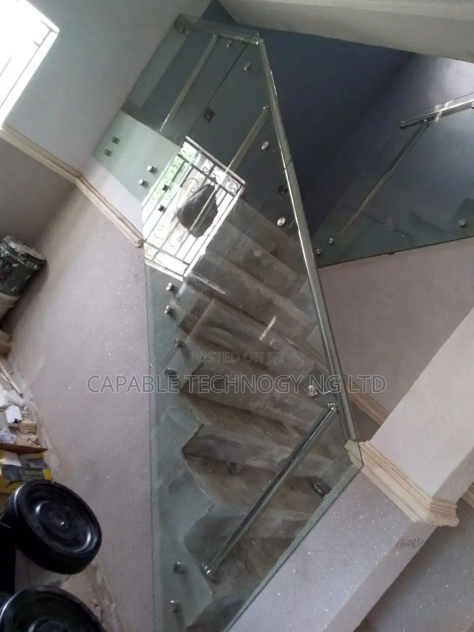 Glass Staircase Handrails