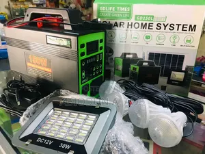 50400mah(Lithium)Gdlife Solar Generator With 40watt Panel