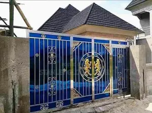 Stainless Gate Design Blue Perfect