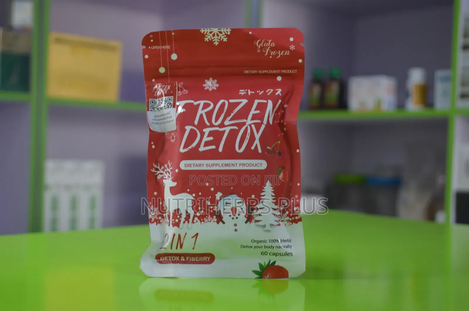 Frozen Detox Capsules: Burn Belly Fat, Detoxify Your System