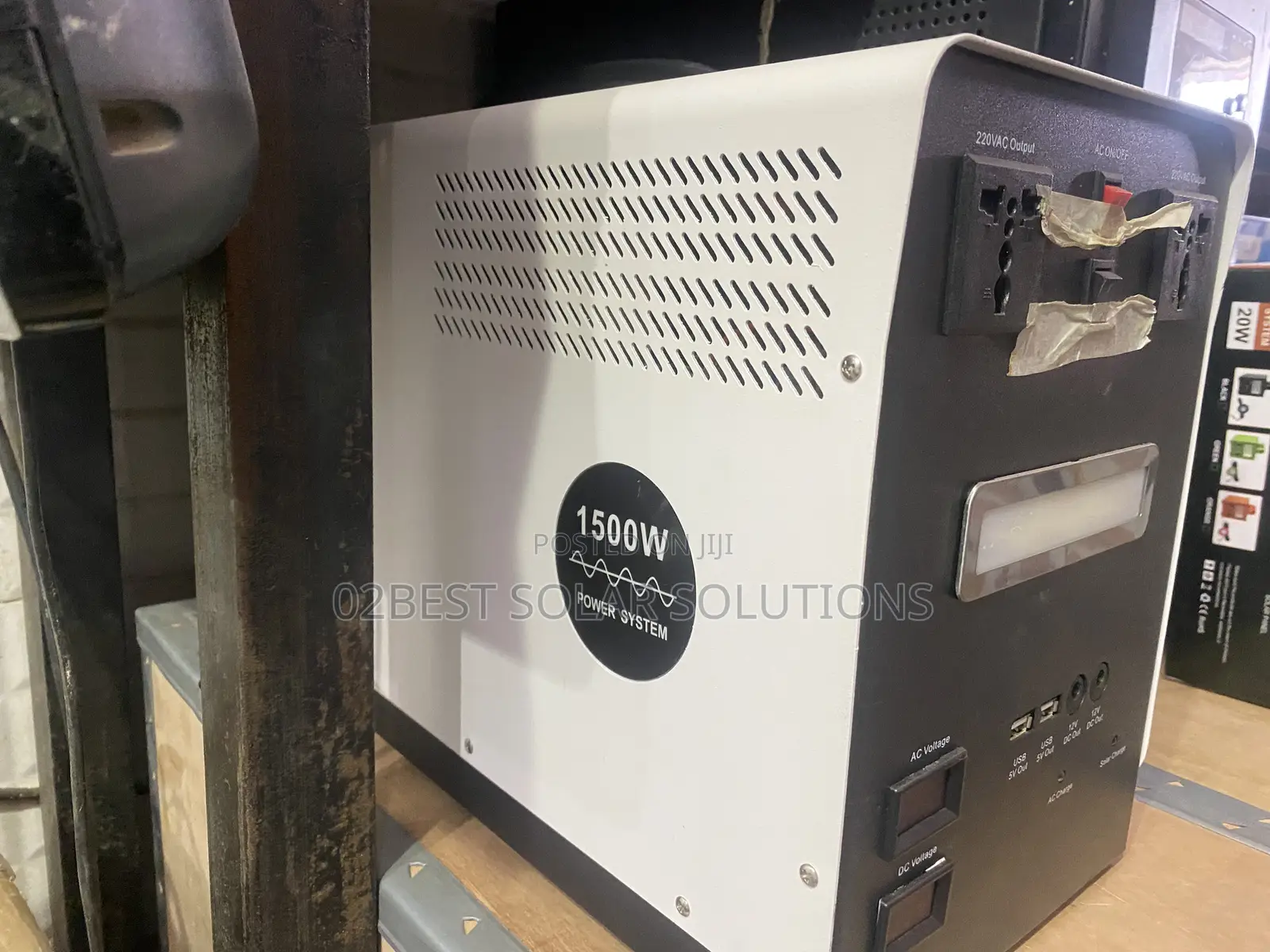 1500W Strongest Power System SOLAR Generator