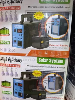 300w High Efficiency Solar Power Station