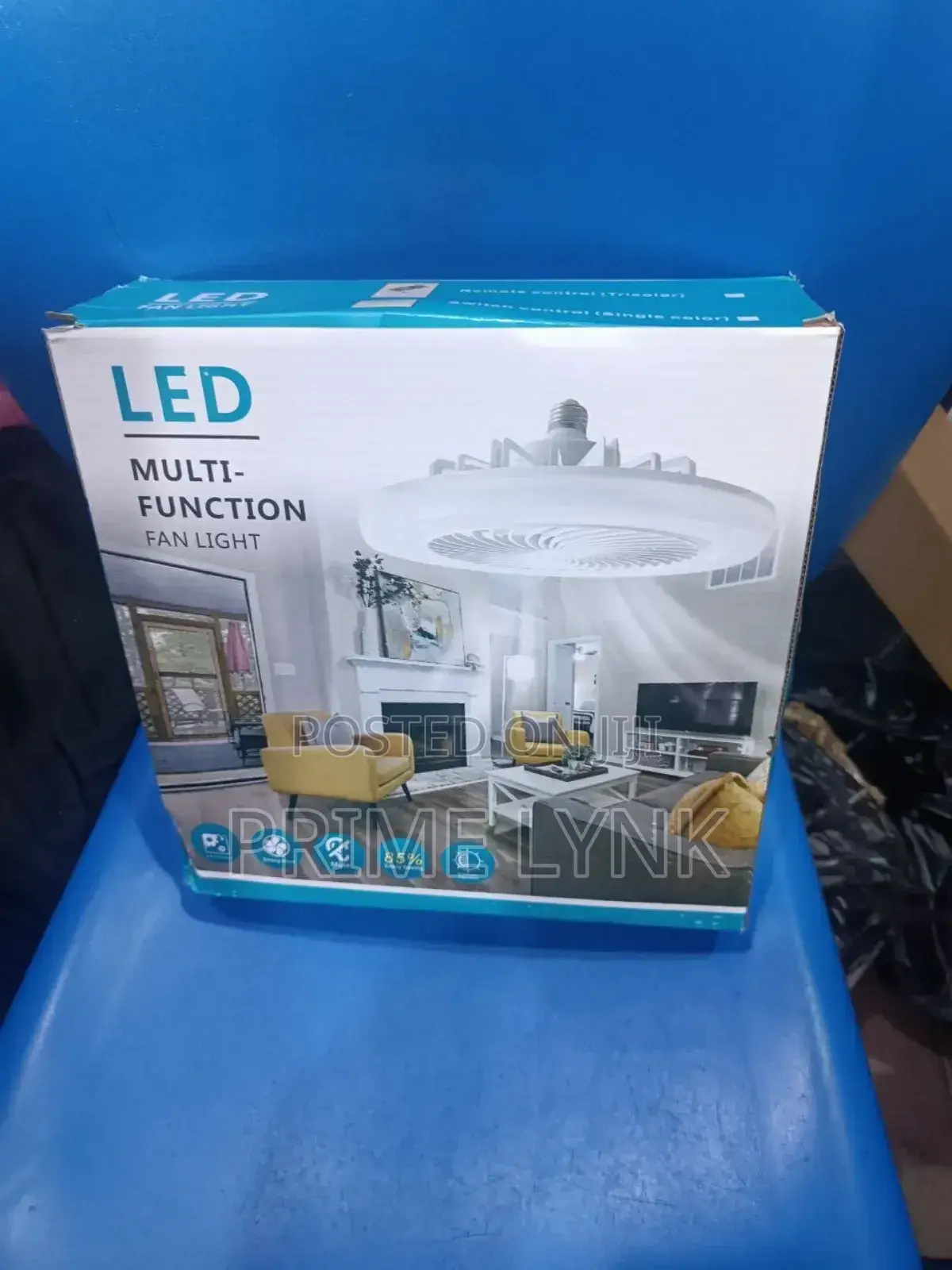 Multifunctional LED Light With Fan