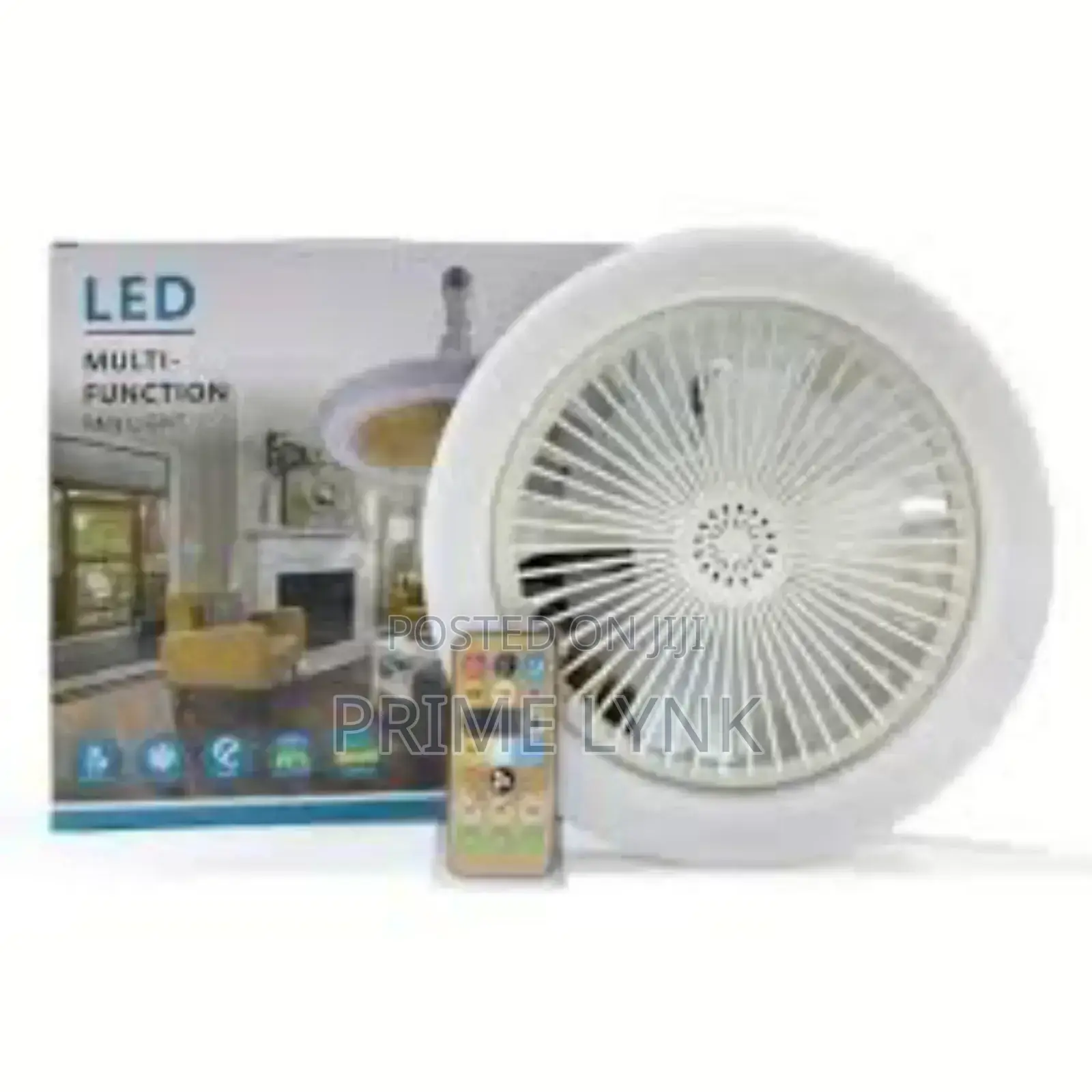 Multifunctional LED Light With Fan