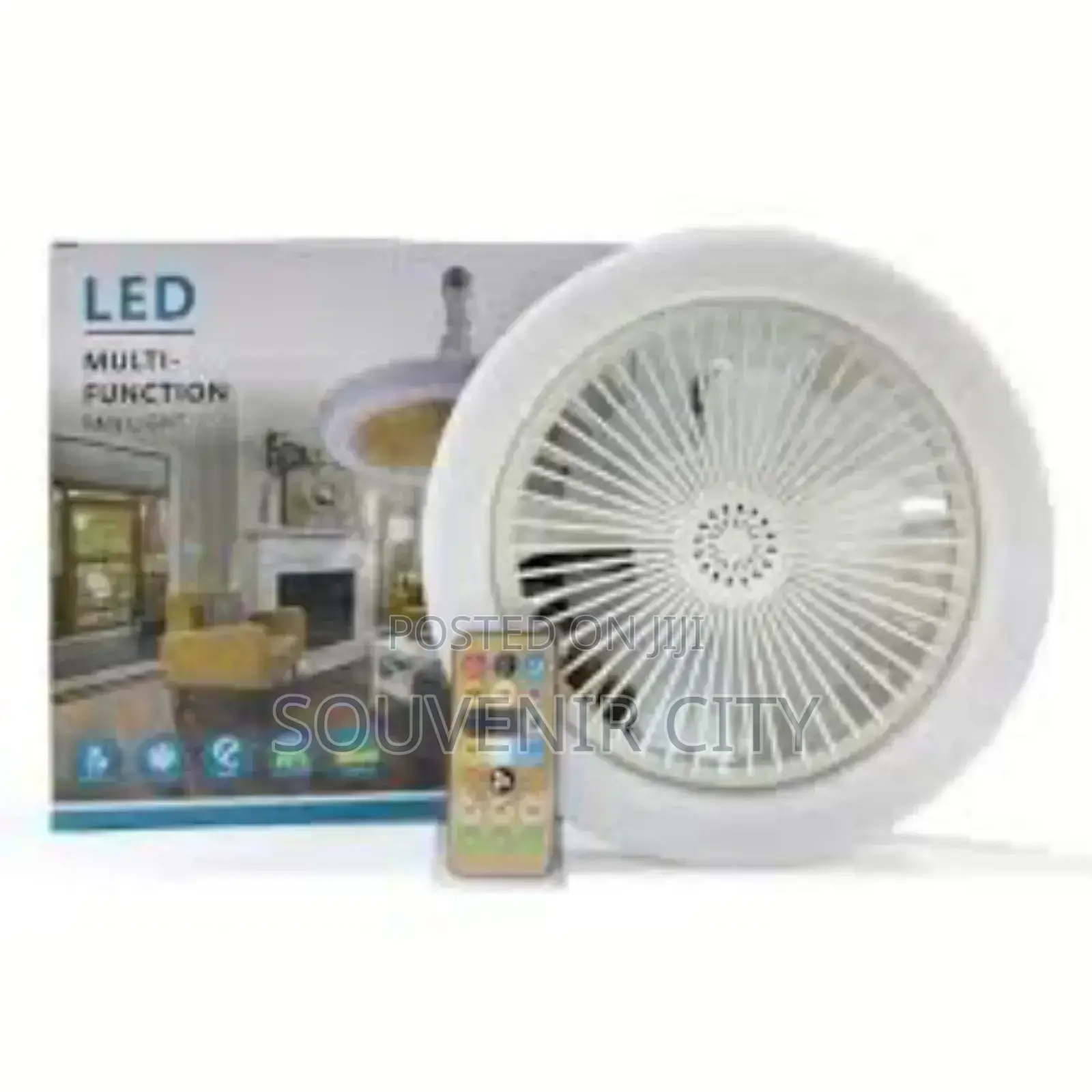 Multifunctional LED Light With Fan