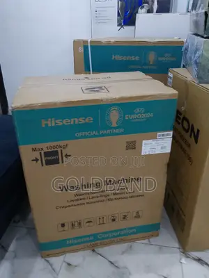 New Affordable Hisense Frontload Washing Machine 6kg