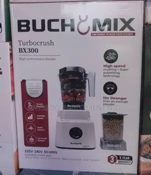 Buchymix Turbocrush Premium Blender -(Bx300) 2l, 2200w