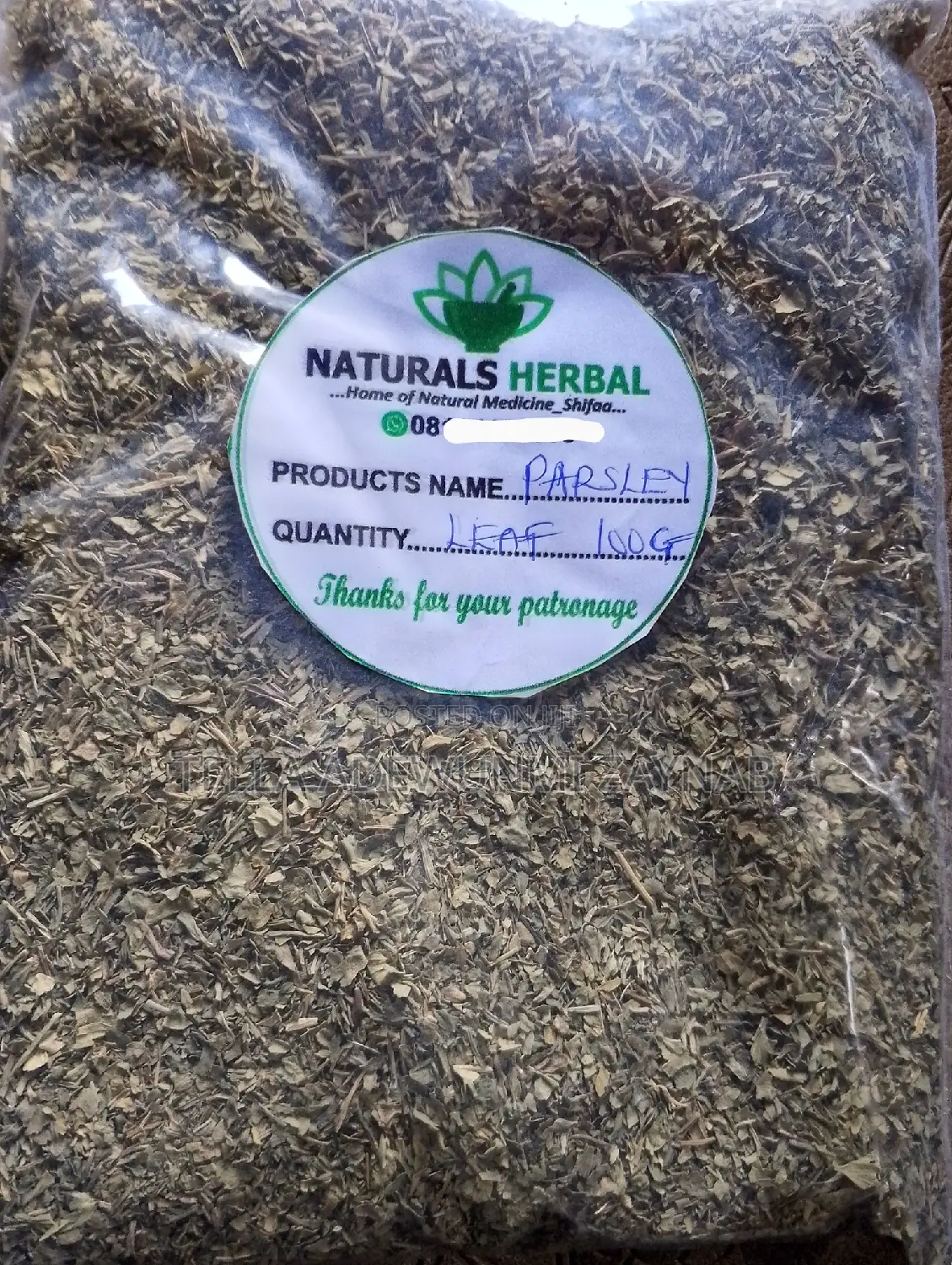 Parsley Leaf (100g)