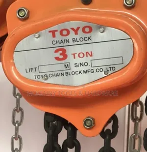 Toyo Manual Chain Hoist/Block -3tons