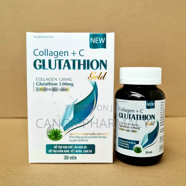 collagen glutathione c New Collagen + C Glutathione Gold - 30tablets for sale