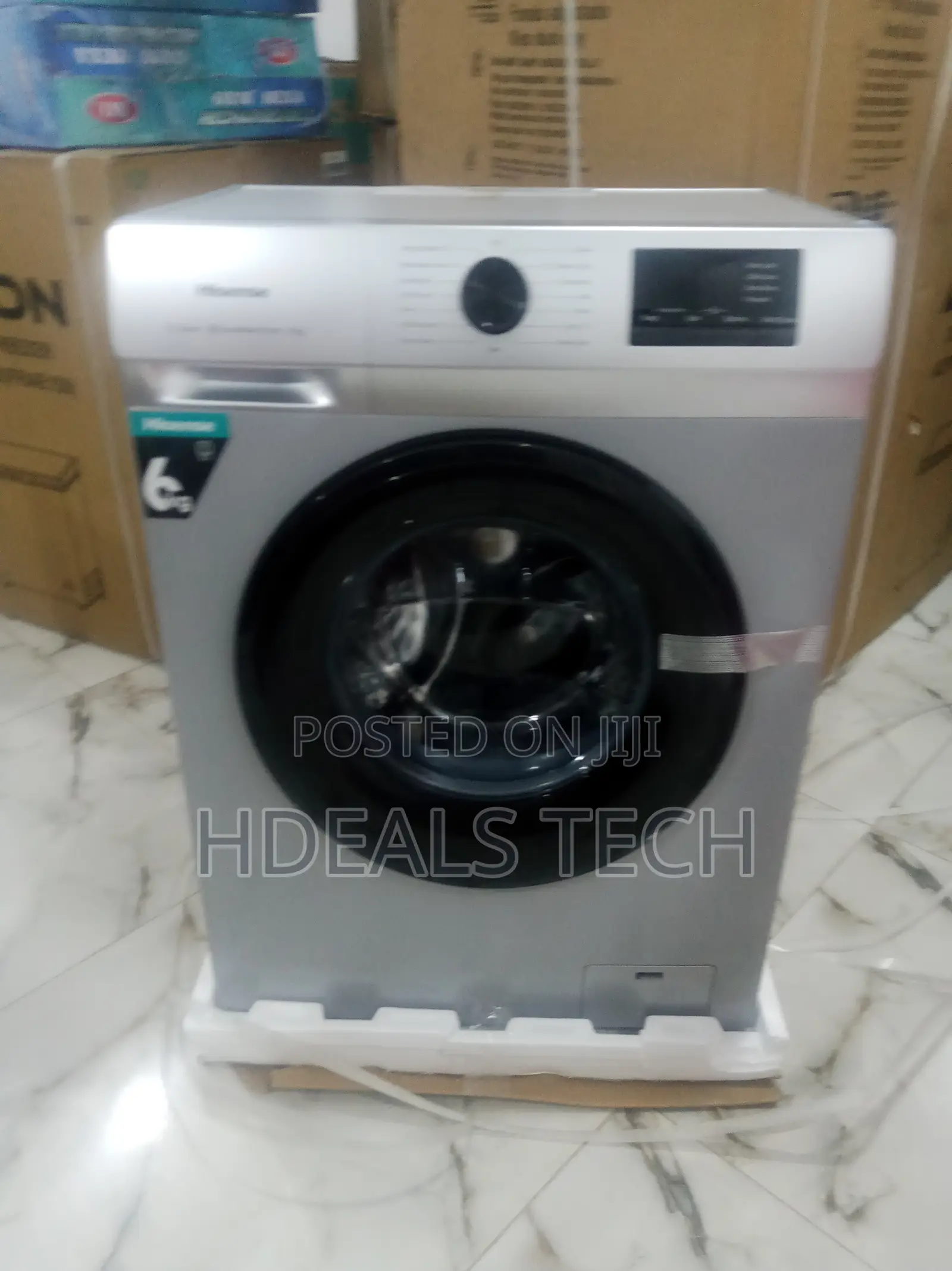 Less Energy Consumption Front Loader Washing Machine- 6kg