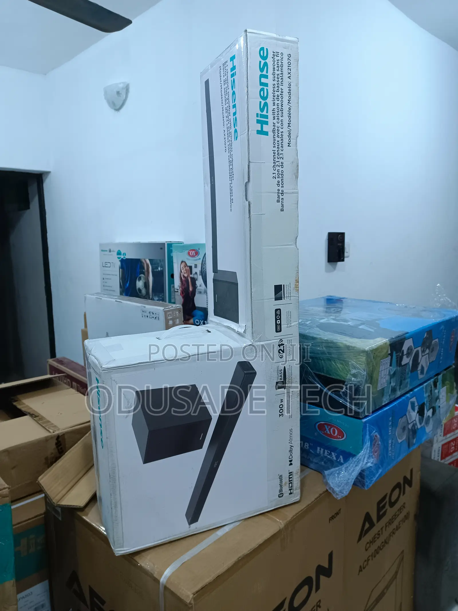 Nice and Suitable Hisense AX2107G 2.1ch 300W Soundbar